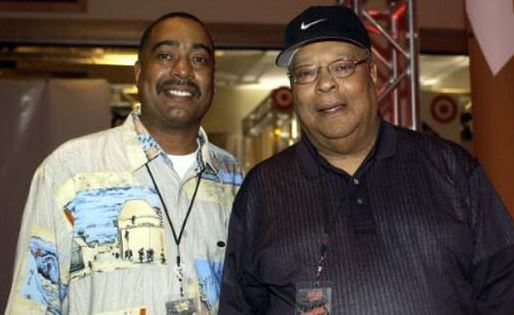 Earl Woods, Jr. with his father Earl Woods